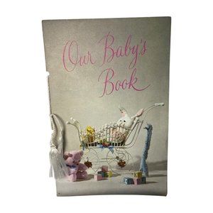Vintage Baby Book Unused Copywrite 1960 Gender Neutral Baby Book